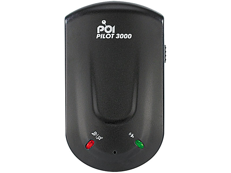 POI Pilot 6000 GPS Blitzer und Radarwarner Gefahren-Warner mit POI-Daten  für Europa Radar Blitzer Blitzerwarner Radarwarner GPS Warner (15562493) 